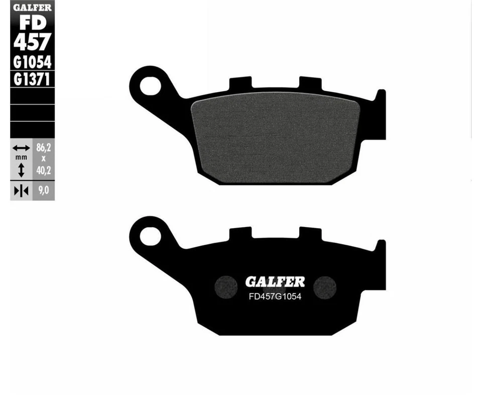 Galfer Rear Brake Pads SUZUKI SV 650 /S (LEFT) 2004 > 2006 FD457 - Изображение 1 из 1