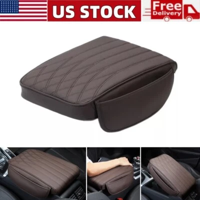 Funda Cojín Apoyabrazos Coche Consola Central Caja Protector con Bolsillo Lateral de Almacenamiento Foto 1 de 4