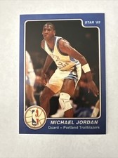 1985 MICHAEL JORDAN RC ERROR CARD STAR GUARD Portland Trailblazers #3 🔥💎 RARE