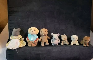 Sylvania Families Critters 7 Pcs. Assorted Good Condition Photos Description  - Picture 1 of 6