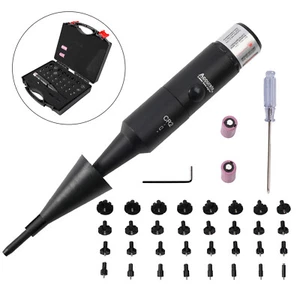 Professional Laser Bore Sight Kit Multiple Caliber Upgraded Red Bore Sighter - Picture 1 of 16