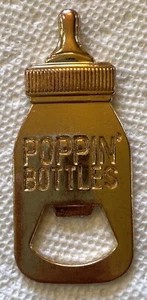 Bottle Opener Baby Bottle "Poppin Bottles", Metal, Preowned, Clean - Picture 1 of 2
