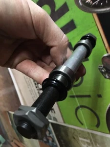 dk bike co hinten versiegelt DK Komplettrad Hinterradnabe Achse X1 Chromaly Stahl - Bild 1 von 5