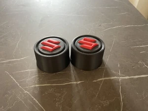 Coprimozzi Vitara Genuine Suzuki Vitara Jimny Samura Sj 410 413 Set Di 2 - Picture 1 of 2