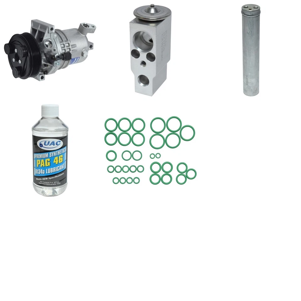 A/C Compressor Kit UAC For 2009-2012 Nissan Versa 1.8L L4 - Image 1 of 1