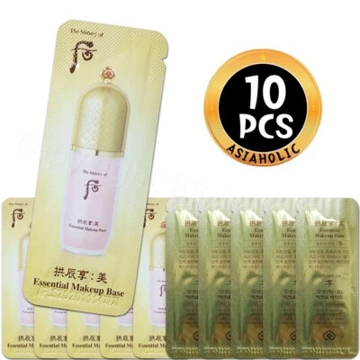 The history of Whoo Gongjinhyang Mi Essential Makeup Base 1ml x 10pcs (10ml) New - Image 1 of 4