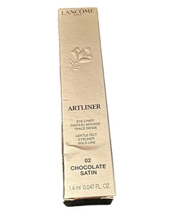 Lancome Artliner Gentle Felt Eyeliner Bold Line 02 Chocolate Satin 0.047oz-NIB - Picture 1 of 6