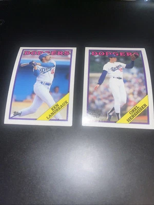 1988 Topps Los Angeles Dodgers You Pick The Player Card  - Image 1 of 4