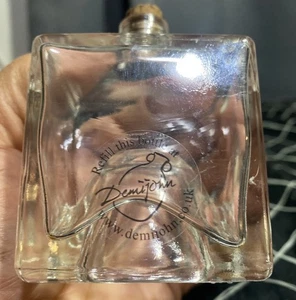 Demijohn nachfüllbare kleine Flasche 3,75” hoch, breit 2 3/8” - Bild 1 von 8