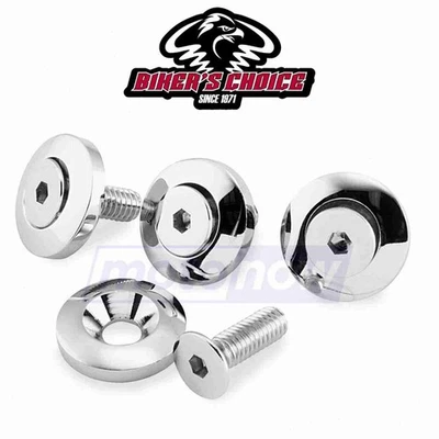 Bikers Choice Bolt Kit For Flatside Tank for 1991-1999 Harley Davidson FXSTC aa Foto 1 de 4