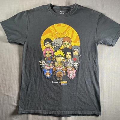 Camisa Tokidoki Naruto Shippuden Para Hombres Mediana Negra Anime Ramen Colaboración Gráfica Camiseta Foto 1 de 4
