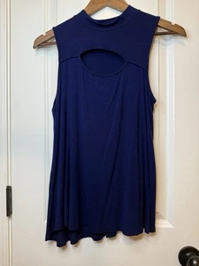 Top Twenty Second para mujer sin mangas talla pequeña azul - Imagen 1 de 10