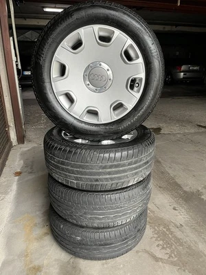 Original Audi A8 D3 Alufelgen r17,Audi 235 55 r17 Sommerreifen,4E0601025P - Bild 1 von 4