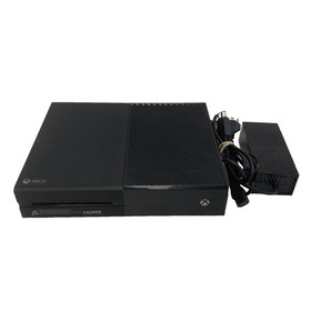 Microsoft Xbox One Black Console 1540 w/ OEM Power Supply Tested