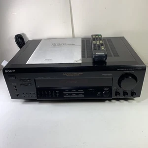 SONY FM STEREO/ FM-AM RECEIVER AUDIO/VIDEO CONTROL CENTER STR-SE381 TESTED - Picture 1 of 13