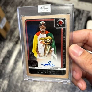 2024-25 PANINI ONE AND ONE PASCAL SIAKAM TIMELESS MOMENTS AUTO TROPHY SP/99 - Picture 1 of 2