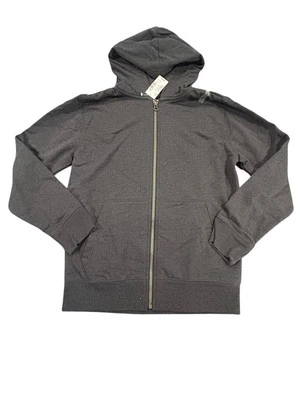 The Children's Place Full Zip Hoodie Boys Large 10-12 Sweatshirt Dark Gray NWT - Image 1 of 4