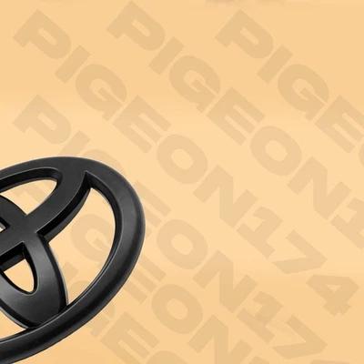 3D Black Rear Trunk Emblem Overlay For 2016-2017 Camry 2012-2018 Corolla Badge Foto 1 de 4