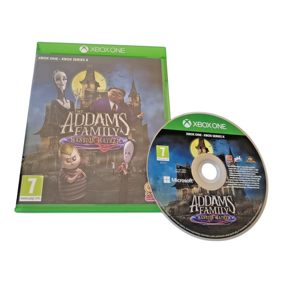 The Addams Family Mansion Mayhem Xbox One Series X MINT DISC - Image 1 of 4