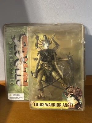 Figura de acción Spawn Lotus Warrior Angel serie 28 2005 paquete Mcfarlane malo  Foto 1 de 4