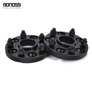 4x 20mm 6061T6 BONOSS for Honda Civic Type R Wheel Spacers 5x120 CB64.1 M14x1.5 - Picture 1 of 14