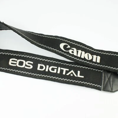 Correa para cámara Canon EOS Digital - 1,5" de ancho negro/gris/blanco - nailon/piel sintética Foto 1 de 4