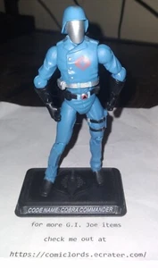 Cobra Commander V30 100% 25th ANn Senior Ranking Officers G.I. Joe GI JOE GIJOE - Picture 1 of 4