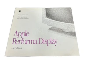1993-vintage Apple Performa Display-Macintosh-User's Anleitung/Handbuch - Bild 1 von 3