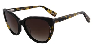 Bill Bass Abbey 28086 Black Brown Demi / Brown Gradient Polarised Lenses - Picture 1 of 1