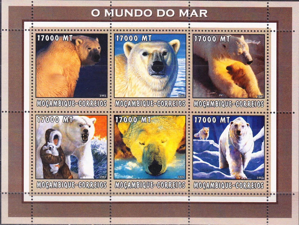 W MOZAMBIQUE 1650 POLAR BEARS - Image 1 of 1