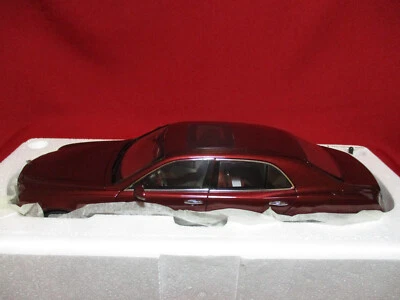 1:18 Scale Bentley Mulsanne Speed Rubinho Red Kyosho Luxury Model Car 08910R - Image 1 of 4