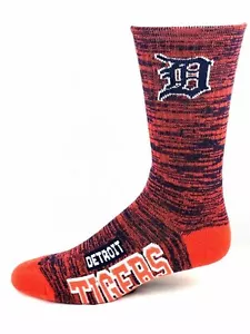 Detroit Tigers marineblau & orange RMC Deuce Crew-Socken - Bild 1 von 2