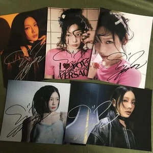 SNSD Kim TaeYeon Taeyeon To.X Autographed Signed Photo Autographs K-POP 5*7 2023 - Picture 1 of 11