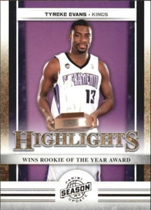 2009-10 Panini Season Update Basketball #17 Tyreke Evans 