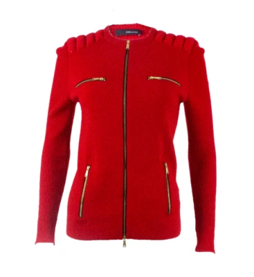 DSQUARED Red Wool Jumper - Image 1 of 4