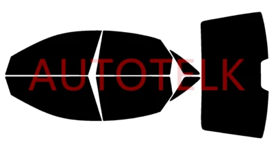 Película precortada para ventanas laterales cualquier tono % para Suzuki Forenza sedán 2004-2008 Foto 1 de 4