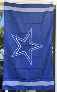 Cowboys 3x5 FLAG Man Cave Fans Only Dallas Banner American Football New Star USA - Picture 1 of 4