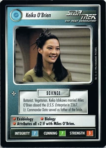Star Trek CCG Keiko O'Brien Near-Mint/NM Rare – Q-Continuum 1996 - Picture 1 of 1
