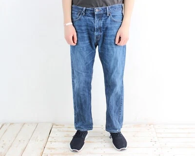 Pantalones de mezclilla de corte recto regular Levis Strauss 505 para hombre W36 L30 de colección Foto 1 de 4