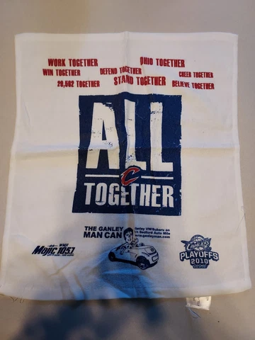 Cleveland Cavaliers Vintage All Together Ralley Towel - 2010 Playoffs - Ganley Cover