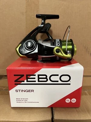 Zebco Fishing Stinger Size 60 Spinning Reel 5.0:1 Pre-Spooled 20# - Image 1 of 4