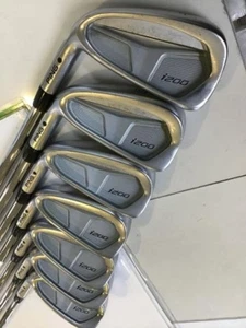 Lefty Ping i200 Iron Set 7pcs 4-W Flex S Stiff Dynamic Gold S200 Black Dot - Picture 1 of 6