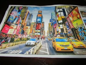 1000 Piece Jigsaw Puzzle New York City Times Square Picture Insert 27x19 - Picture 1 of 5