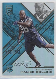 2016 Donruss Elite Elite Rookies 2016 National /5 Maliek Collins #132 Rookie RC