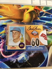 2011 Topps /60 Tom Seaver Autograph 60th Anniversary Auto #60ARA-TS Series 1