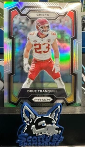 2023 Panini Prizm - Drue Tranquill #156 Silver Prizm - Chiefs - Picture 1 of 3