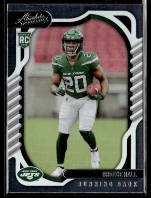 2022 Panini Absolute Breece Hall RC #114 New York Jets - Image 1 of 2