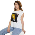 Specially Designed Women's T-Shirt with Cuffs Muscle