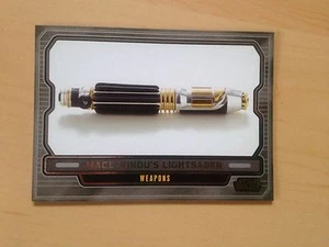 2013 Star Wars Galactic Files 2 # 605 Mace Windu's Lightsaber Topps Cards - Picture 1 of 2