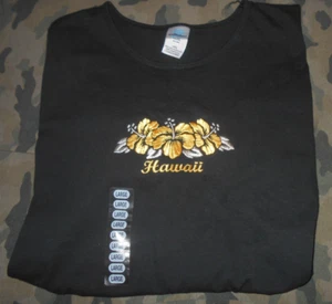 Hawaii Womens Large Black Shirt - Picture 1 of 1